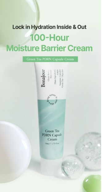 Bonajour Green Tea PDRN Cream | Hydrating Face Cream