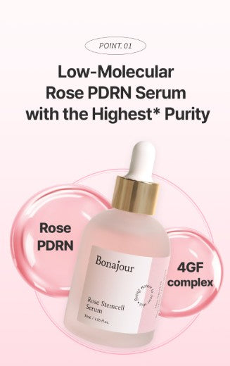 BONAJOUR PDRN Rose StemCell Serum