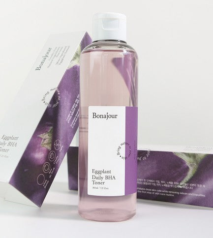 BONAJOUR Eggplant Daily BHA Toner + BHA Water Cream Set