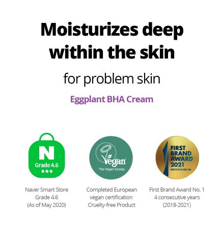 BONAJOUR Eggplant Daily BHA Toner + BHA Water Cream Set