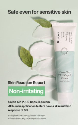 Bonajour Green Tea PDRN Cream | Hydrating Face Cream