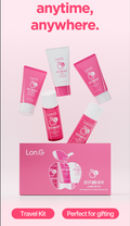 LON.G Pink Apple Pure 5-Step Skincare Travel Set