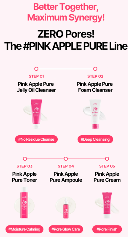 LON.G Pink Apple Pure Toner