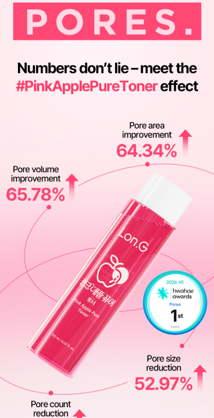 LON.G Pink Apple Pure Toner