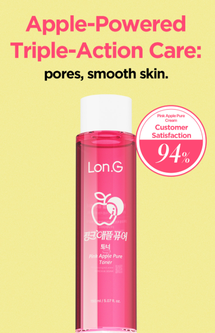 LON.G Pink Apple Pure Toner