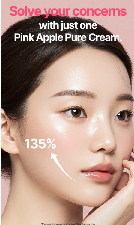 LON.G Pink Apple Pure Cream