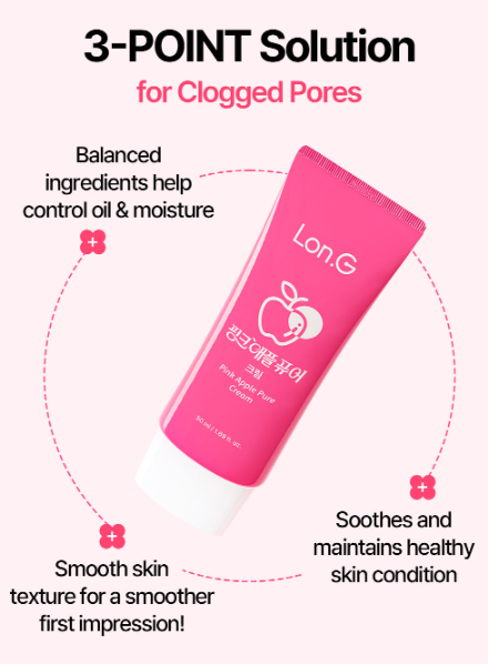 LON.G Pink Apple Pure Cream