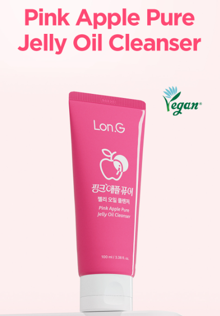 LON.G Pink Apple Pure Jelly Oil Cleanser