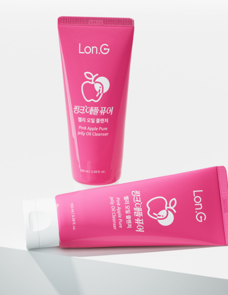 LON.G Pink Apple Pure Jelly Oil Cleanser