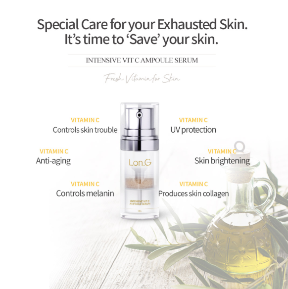 LON.G Intensive Vit C 5-Week Ampoule Serum